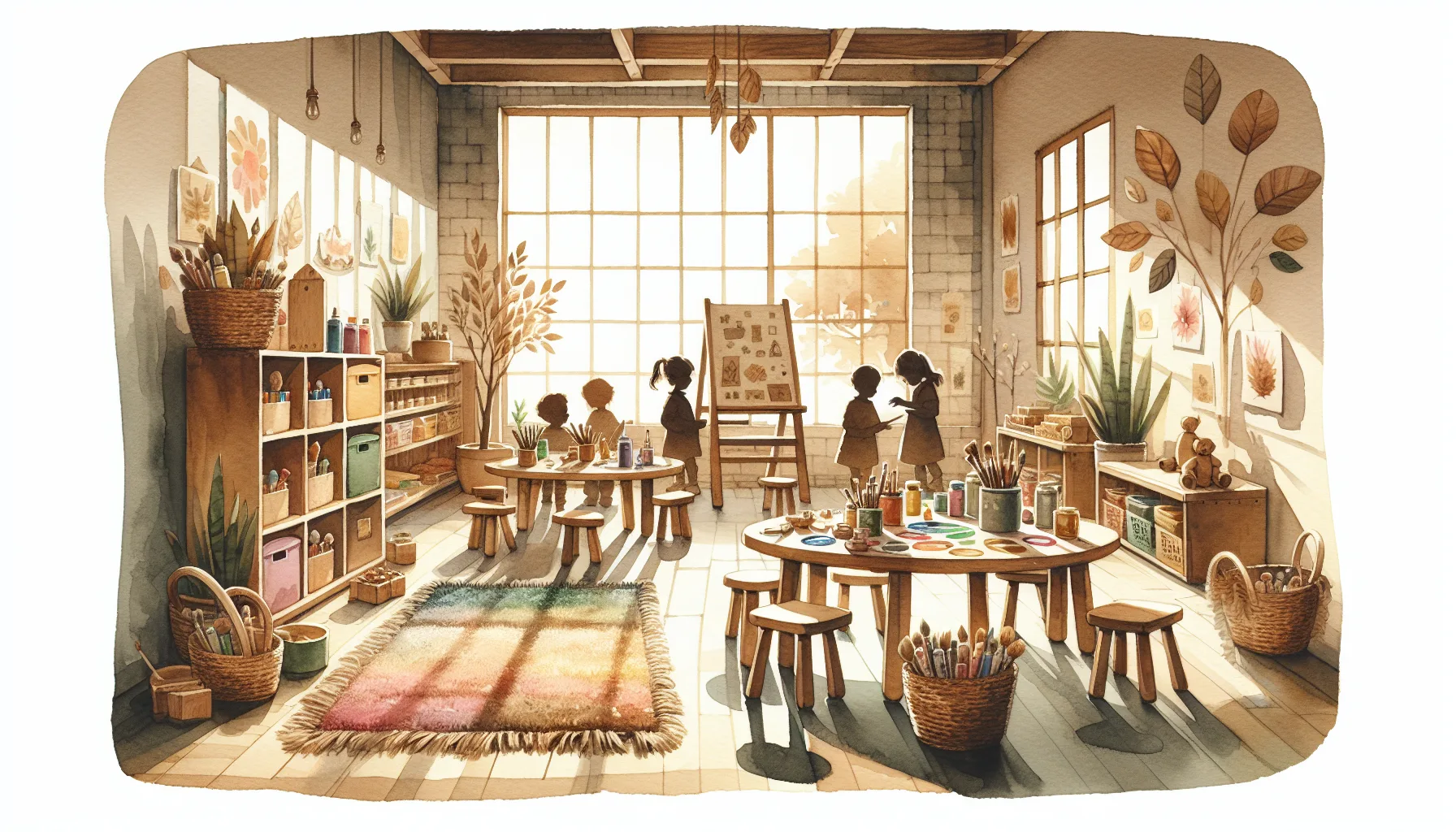Artistic Play: Unleashing the Creative spirit through drawing, painting, and crafts